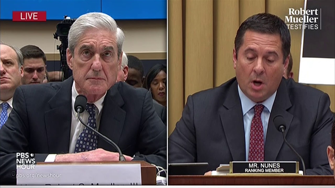 WATCH: Rep. Devin Nunes’ full questioning of Robert Mueller | Mueller testimony