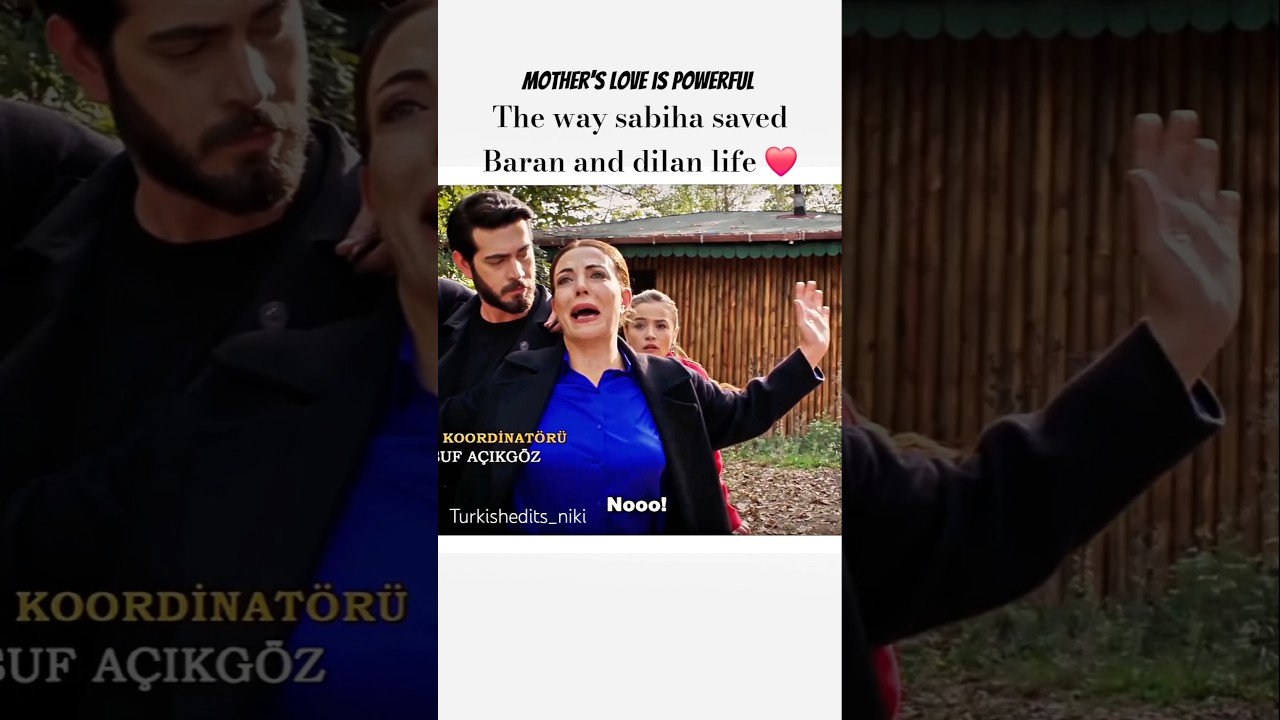 sabiha saved Baran- dilan life and took the bullet #vendetta #kan&ccedil;i&ccedil;ekleri #turkishdrama #dilbar