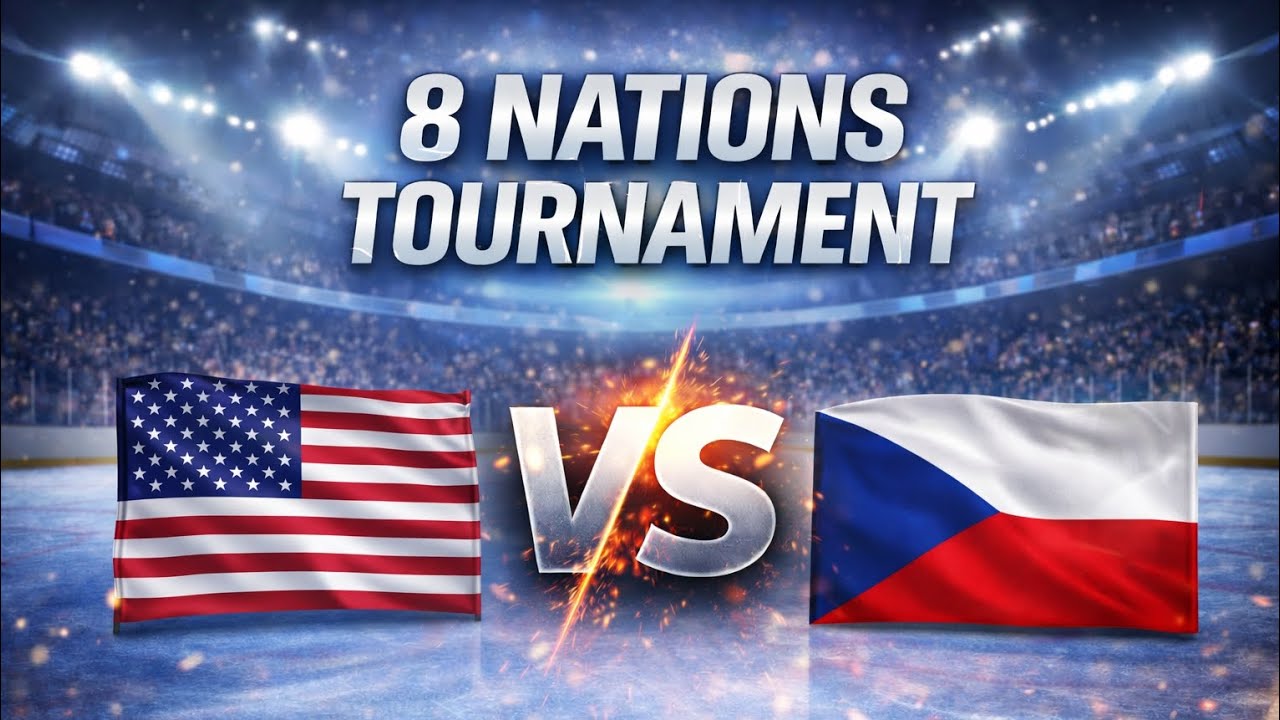8 NATIONS tournament USA VS Česko #nhl #nhlplayoffs #nhlhockey #nhl09 #hockey 