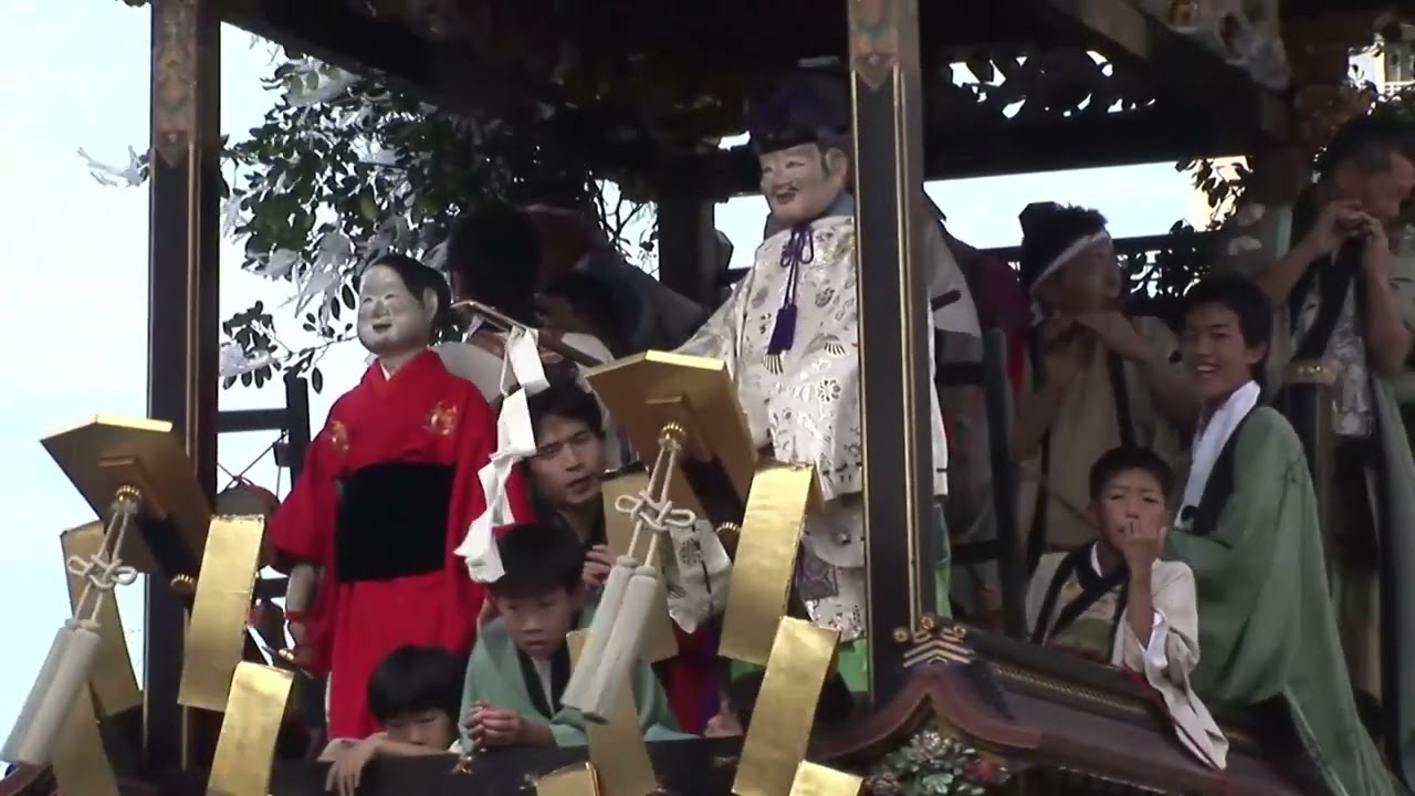世界遺産　2017年大津祭 午後の巡行