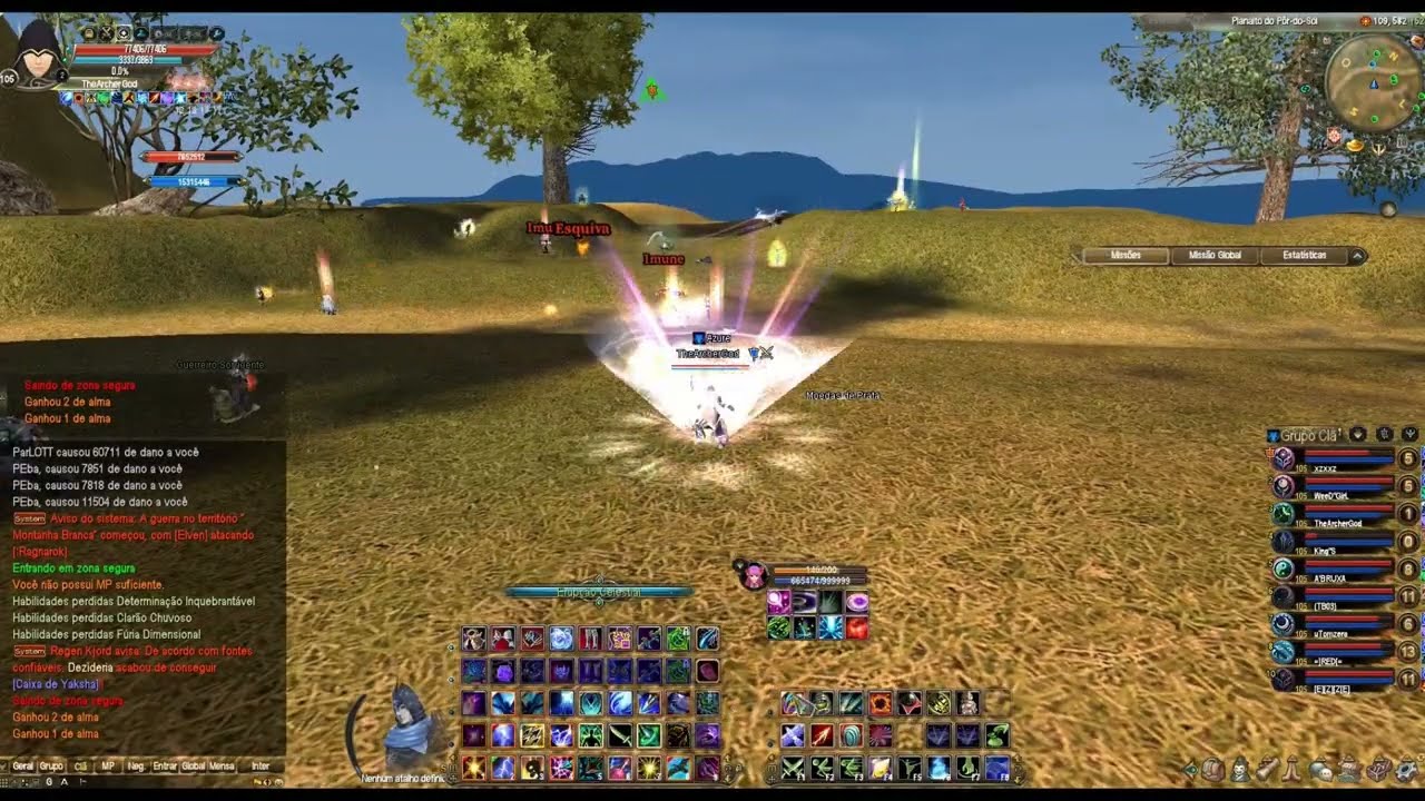 PVP Por Do Sol - Azure x Aegons - OPHIUCHUS