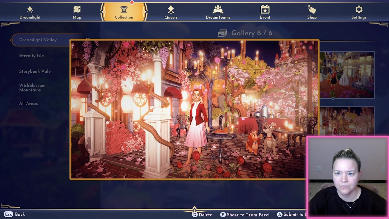 Bella Notte Romance Dreamsnap | Disney Dreamlight Valley