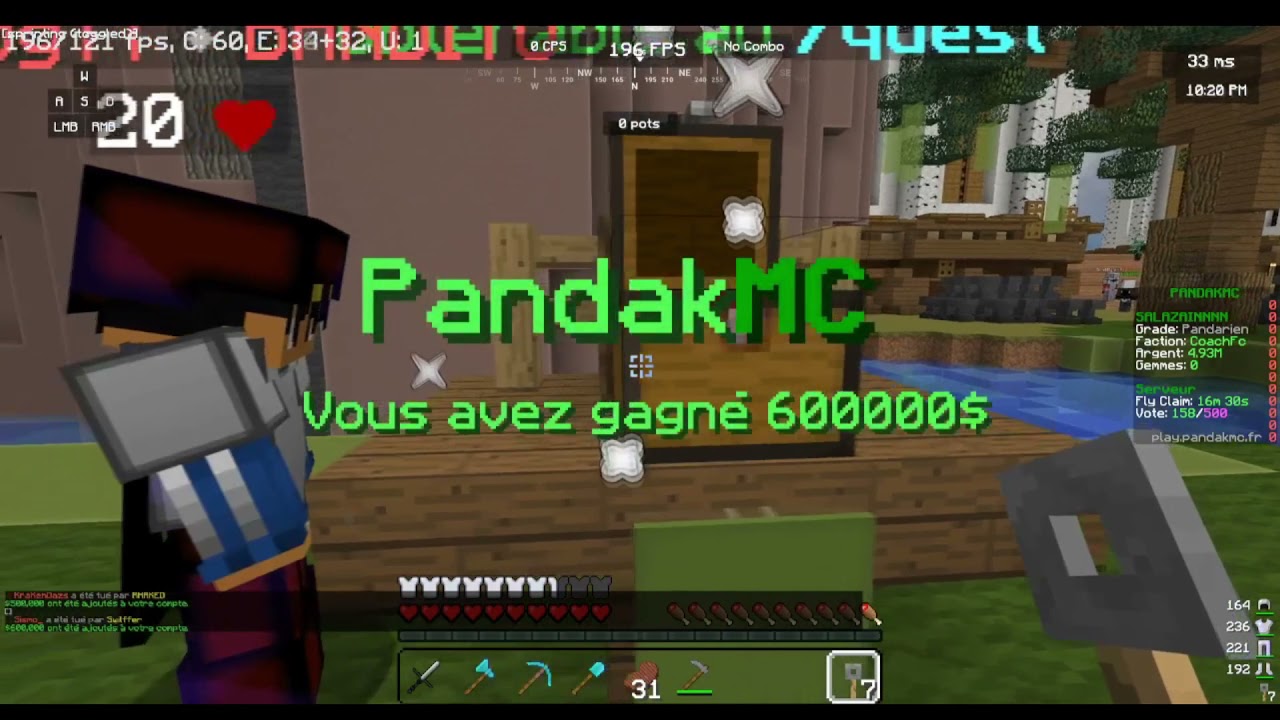 DEBUT PANDAKMC | DROP DE P4 ET OUVERTURE DE CLES