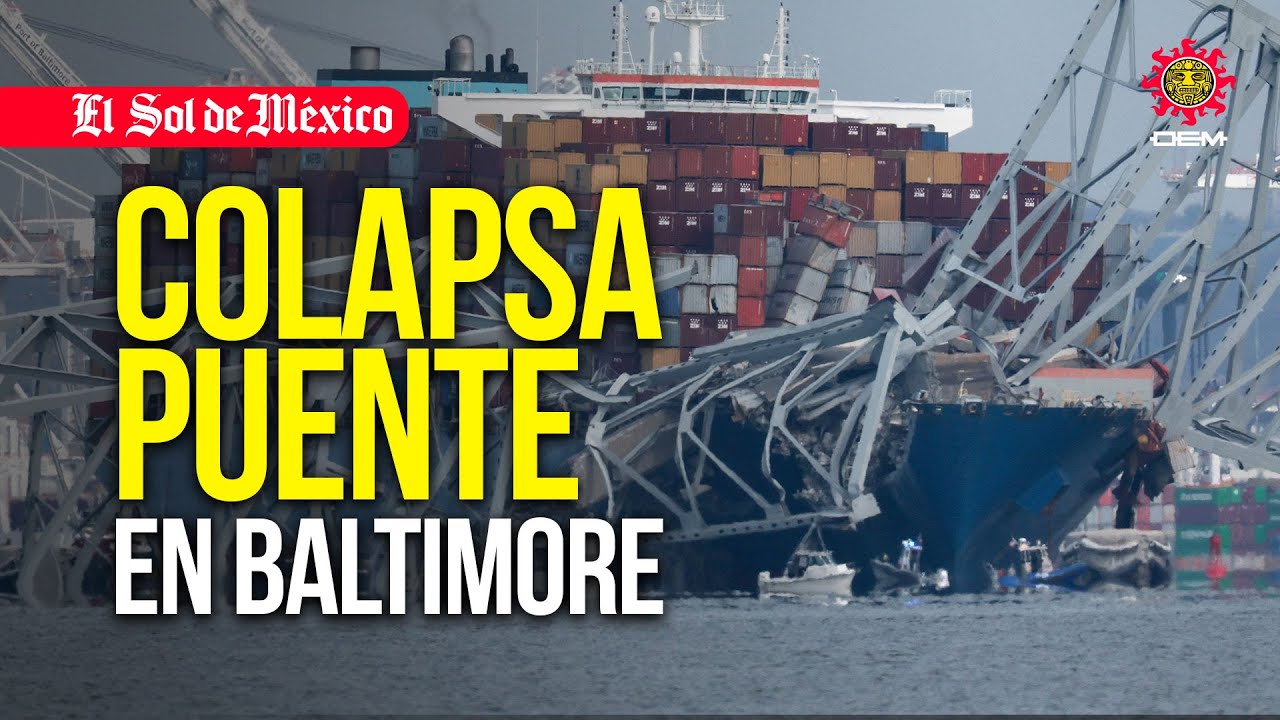 Un puente se derrumba en Baltimore tras chocar contra él un barco