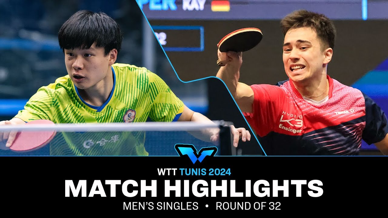 Feng Yi Hsin vs Kay Stumper | MS R32 | WTT Contender Tunis 2024
