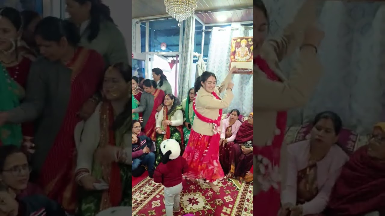 Pratyakshaya ke janaeu mai khushi ka dance 