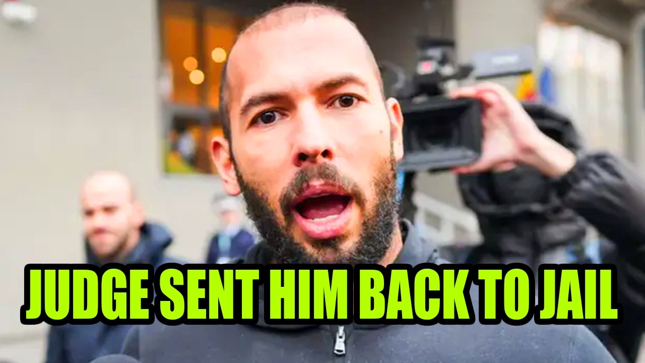 Andrew Tate is Getting Desperate As He's Thrown Back in Jail