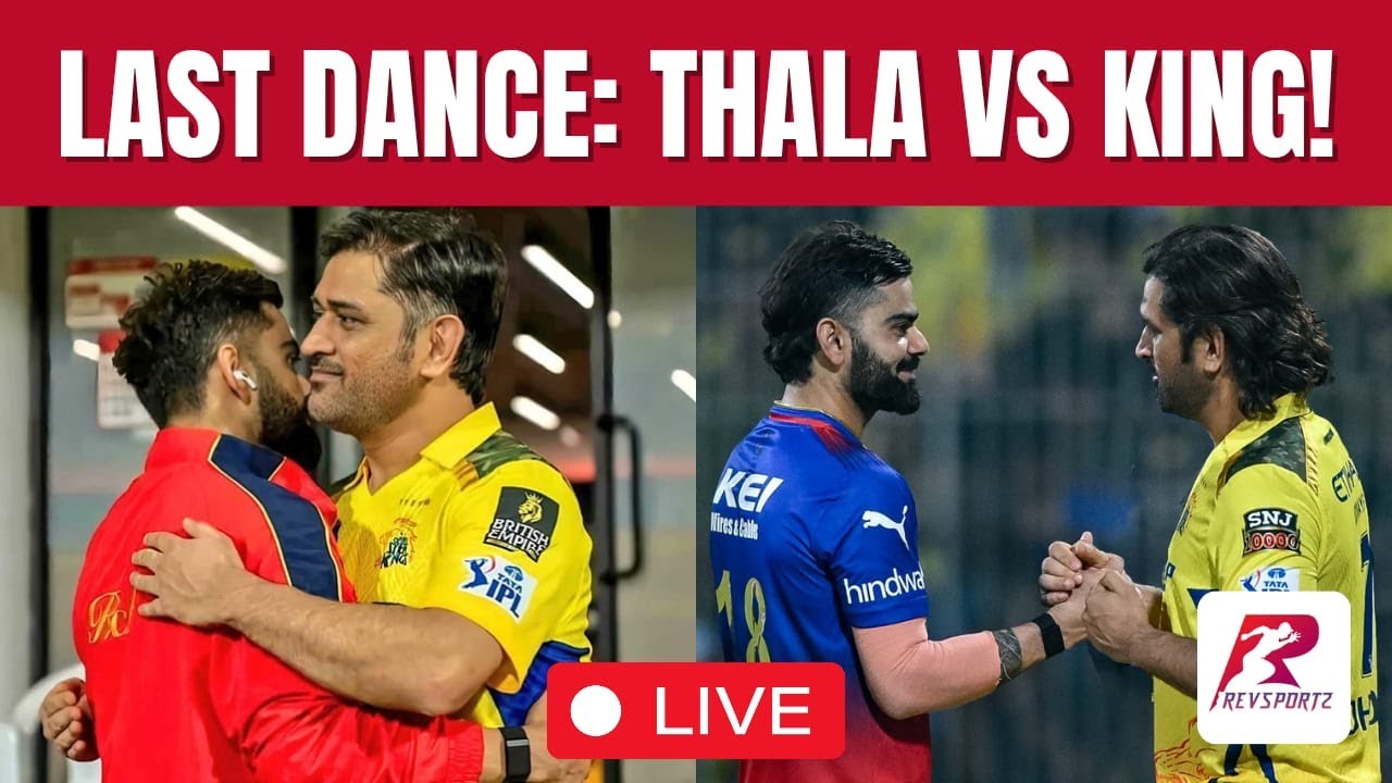 RCB vs CSK Pre-Match | It's Kohli vs Dhoni as Bengaluru Eye 16, Playoffs in Sight! LIVE