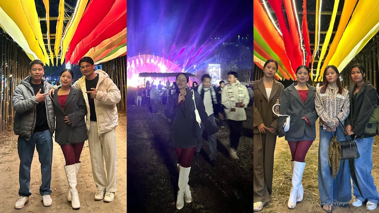 1st Night of Partung Festival 2.0 Pasighat | Vlog |Arunachal Pradesh | NortheastIndea