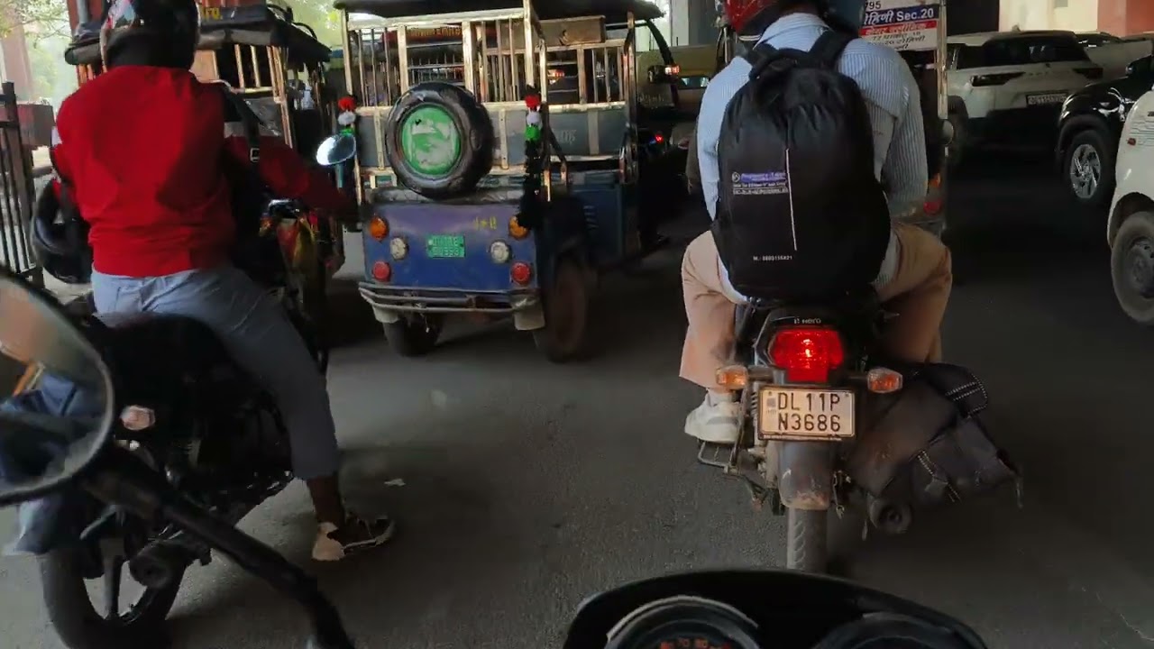 Sector 24 to Rohini west metro station vlog explore 