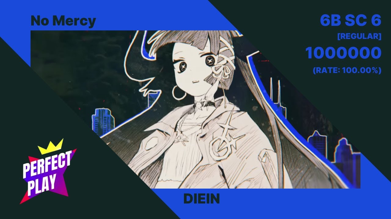 〚DJMAX RESPECT V〛No Mercy - DIEIN _ 6B SC 6 PERFECT PLAY
