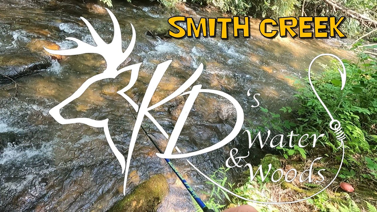 BEAUTIFUL SMITH CREEK - NORTH GEORGIA TROUT FISHING🎣🎣