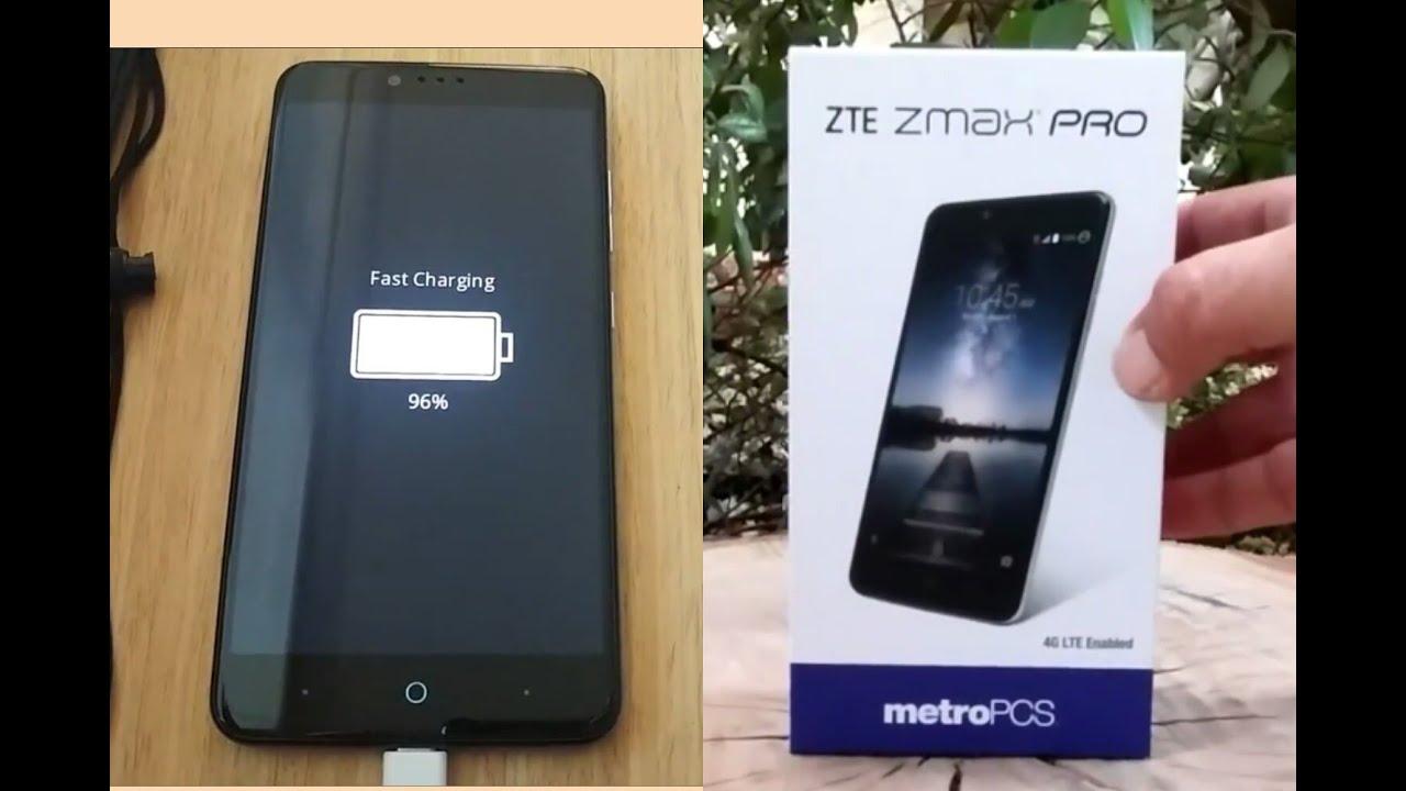 How to get fast charging on the ZTE Zmax Pro