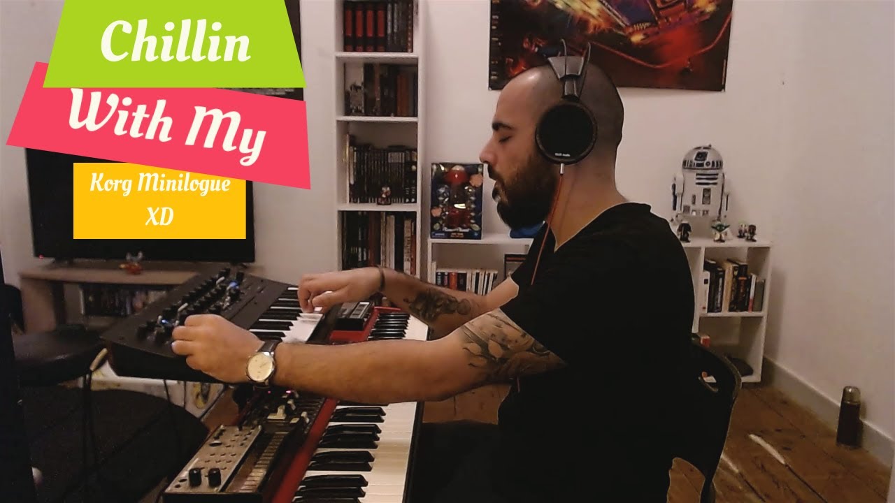 Chillin with my Korg Minilogue XD