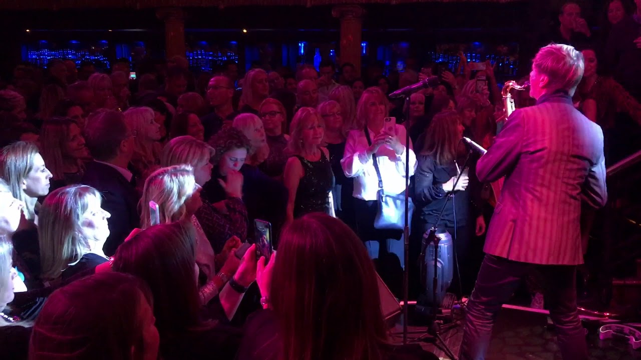 STEVE NORMAN (Spandau Ballet) - "True" at Cafe de Paris, London