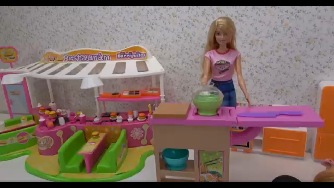 Elsa and Anna toddlers cooking contest
