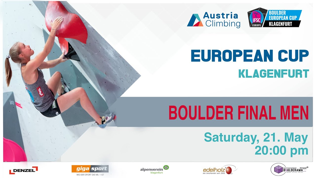 European Cup Klagenfurt - Boulder Final Men