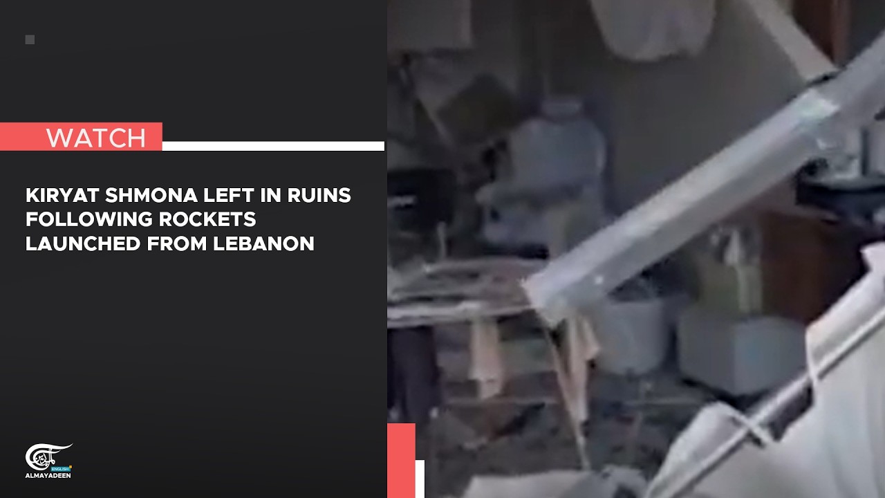 Kiryat Shmona left in ruins following rockets launched from Lebanon