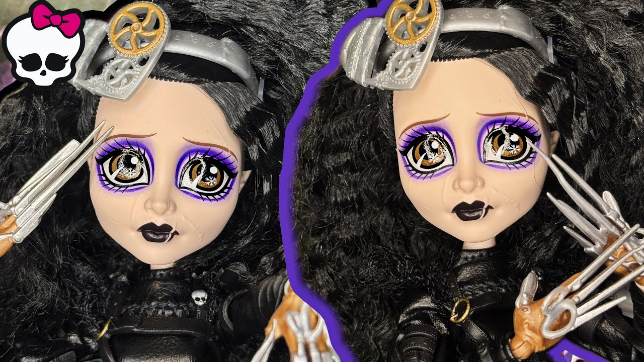 В рубленом виде! Обзор куклы Эдвард Руки-ножницы из Monster High Skullector.