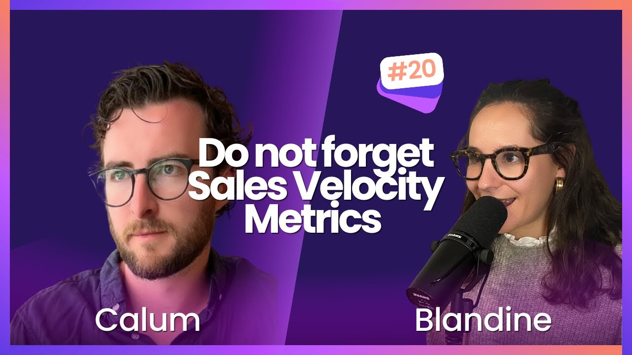 Do not forget Sales Velocity Metrics 🇬🇧