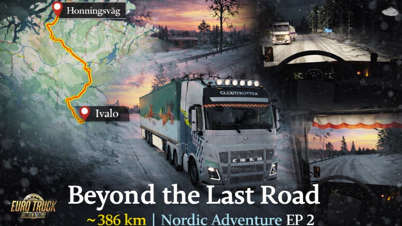 Beyond the Last Road | Nordic Adventure EP 2 | Euro Truck Simulator 2