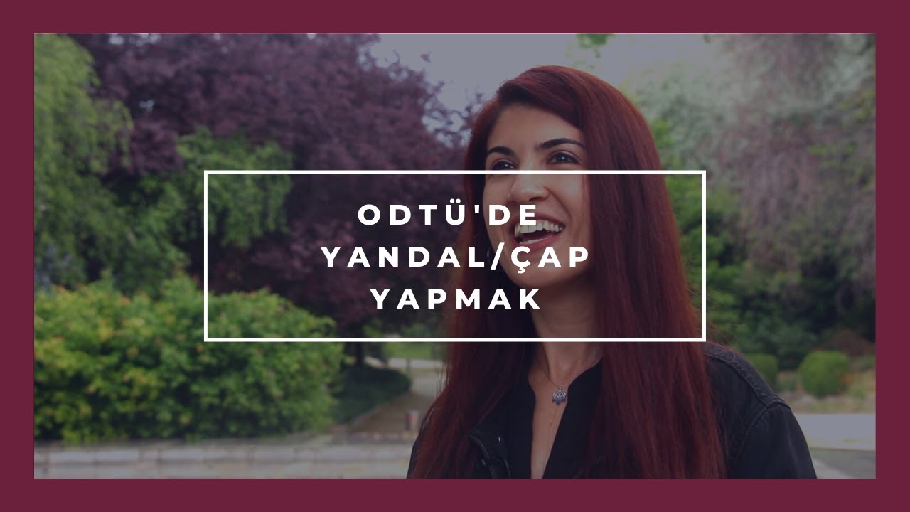 ODT&Uuml;'DE YANDAL/&Ccedil;AP YAPMAK | AnlatHocam!