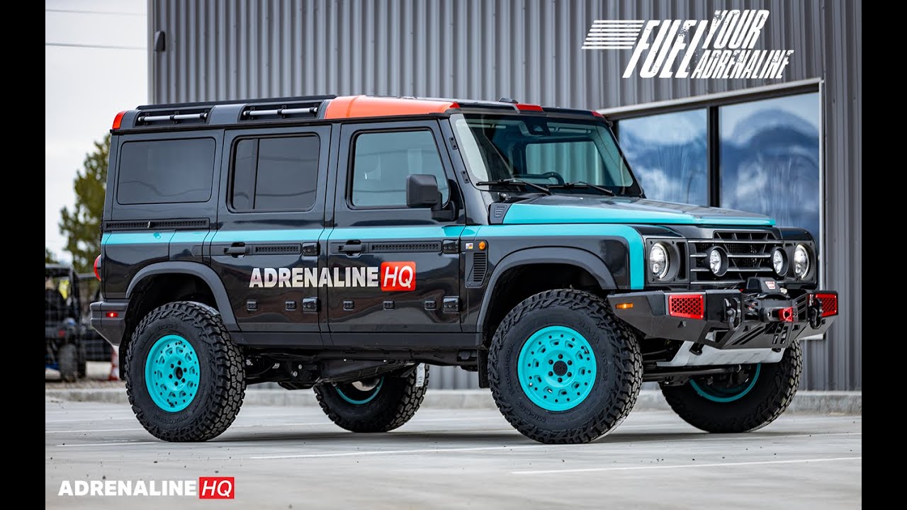 НЕЛЕПНАЯ сборка Adrenaline HQ Ineos Grenadier ПРОДОЛЖАЕТСЯ...