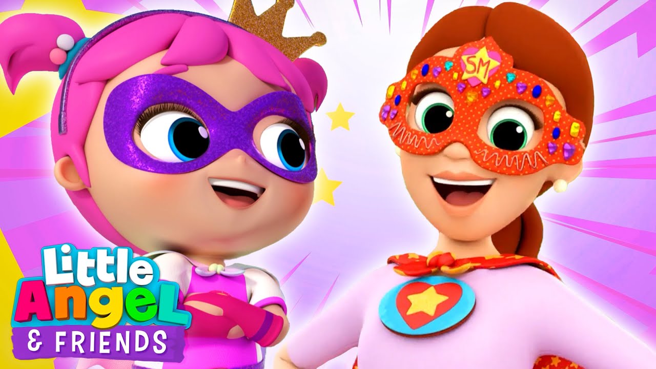 Princess Jill is a Superhero to the Rescue | @LittleAngel And Friends Kid Songs