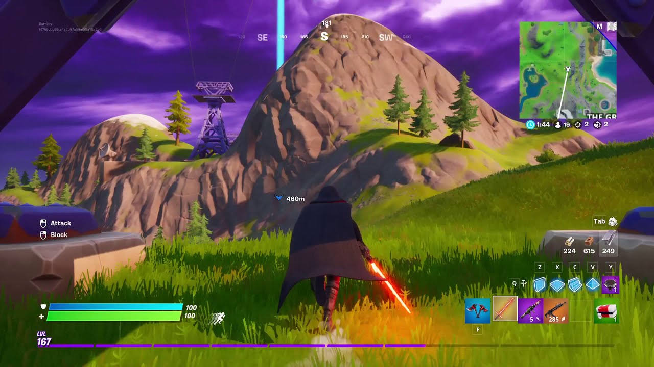 Fortnite Kylo Ren with Light Saber 2