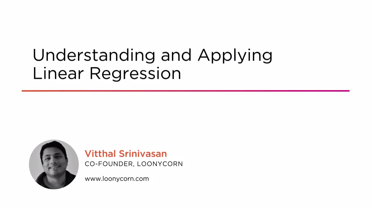 Course Preview: Understanding and Applying Linear Regression