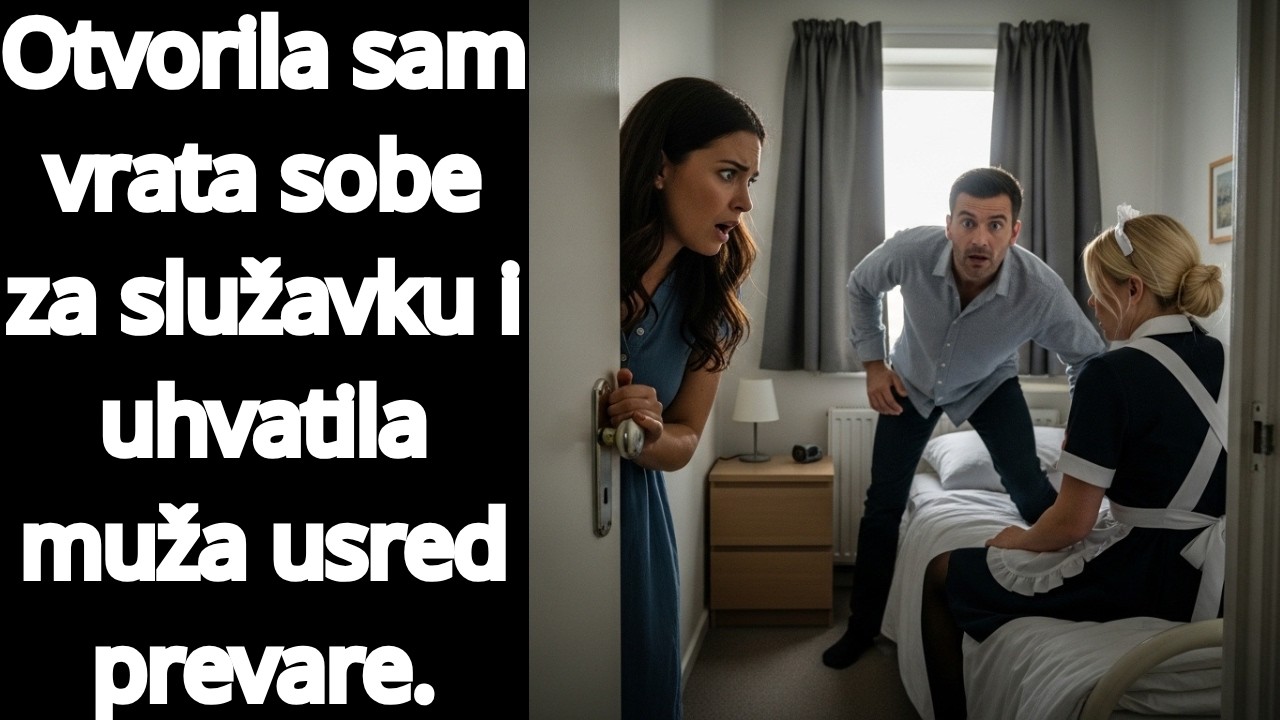 Otvorila sam vrata sobe za služavku i uhvatila muža usred prevare.