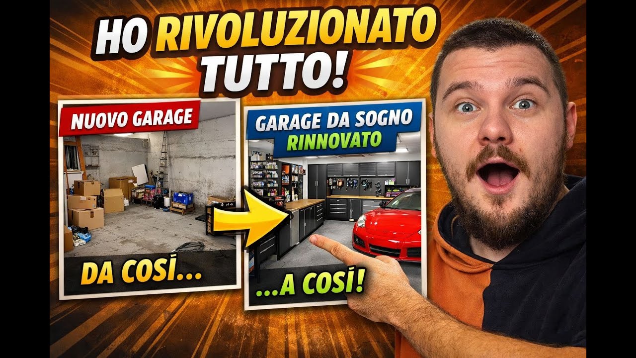 Ho comprato un NUOVO garage! - Riorganizzo tutto il mio garage da SOGNO !