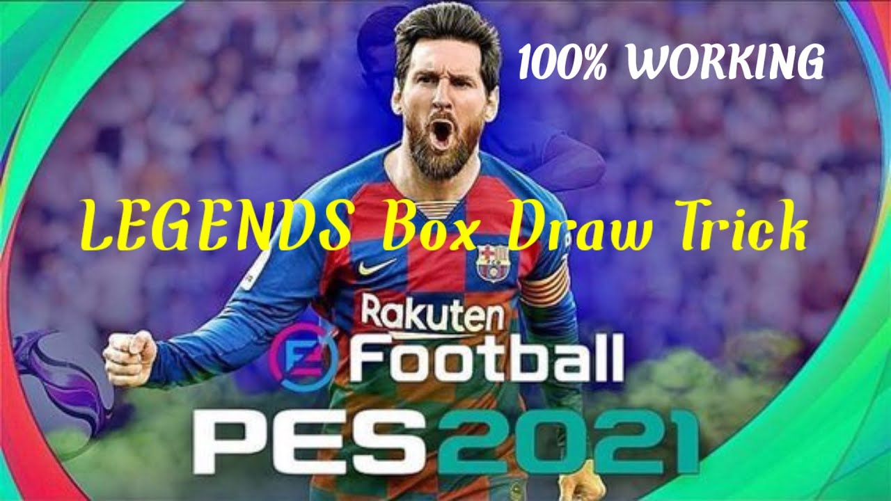 100% Sure Working Legends Box Draw Trick | Pes 2021 |