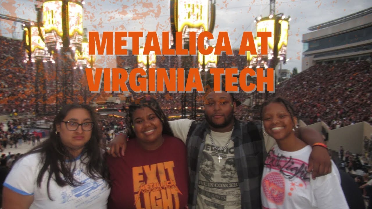 Metallica at Virginia Tech 🎤🦃