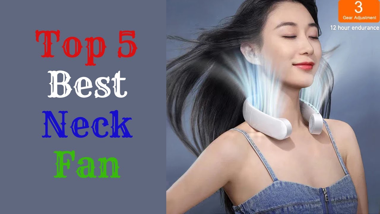 Top 5 Best  Neck Fans  [ 2024 Buyer's Guide ] ।  JISULIFE Neck Fan Life3 - Review