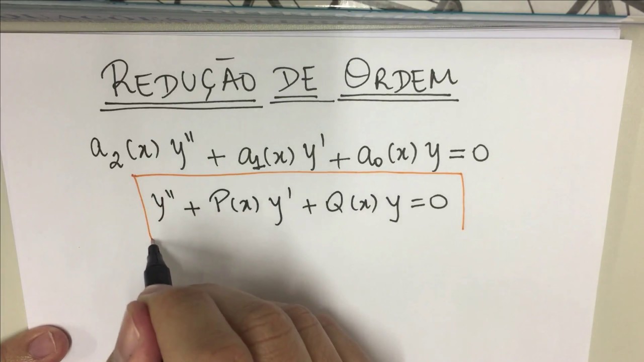 EDO-011 Redução de Ordem