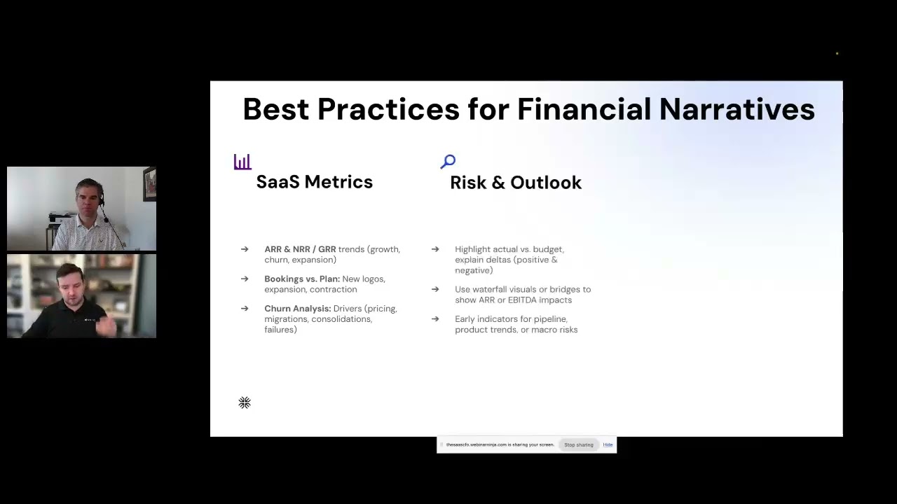 Creating Financial Narratives using AI with Maxio and The SaaS CFO