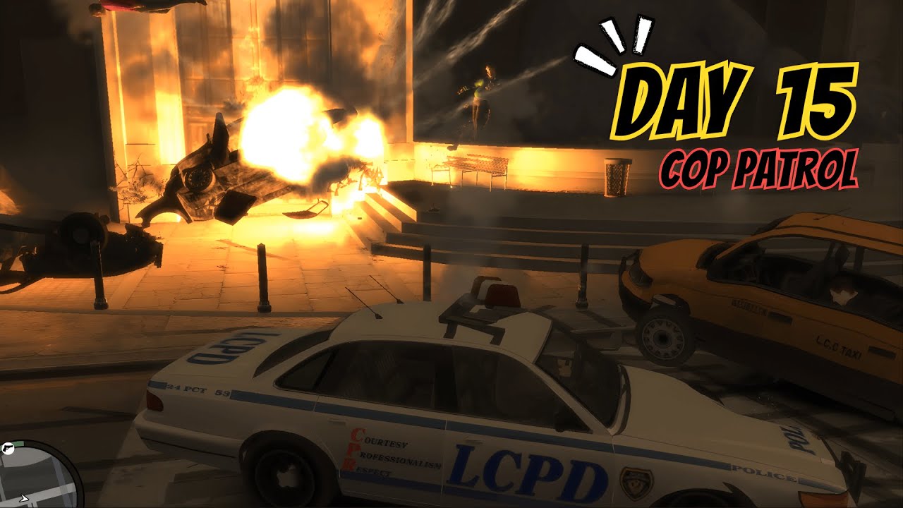 GTA IV – Cop Patrol Day 15: No Backup, No Control in Liberty City 🚓🔥