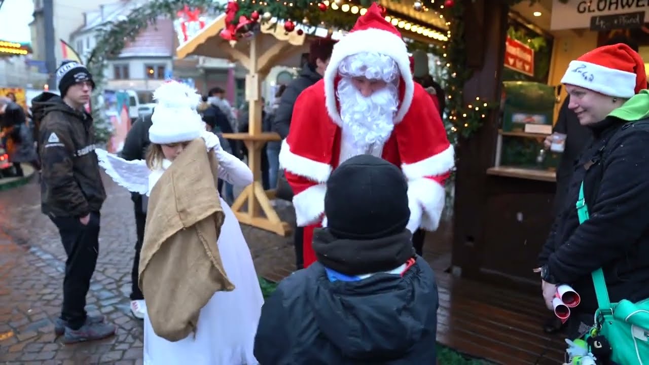 Der HFC Familientag auf dem Weihnachtsmarkt