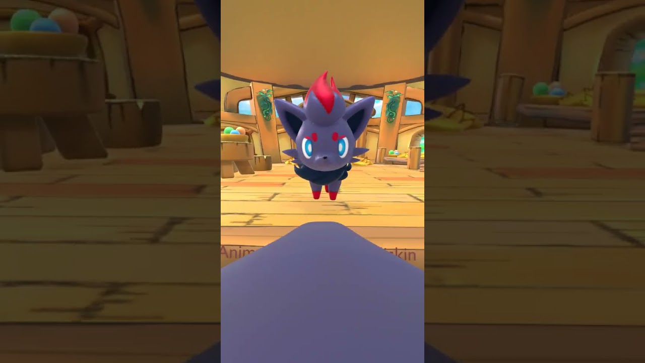 You're Zorua ! First Person Mirror POV Post Transformation Pokemon Mystery Dungeon Animation