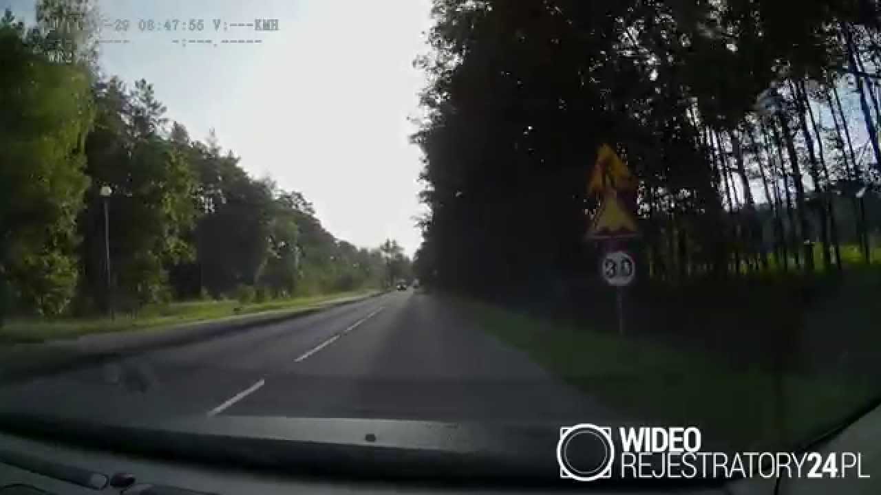 TrueCam A5 - road test pod słońce @ 1080p 30fps