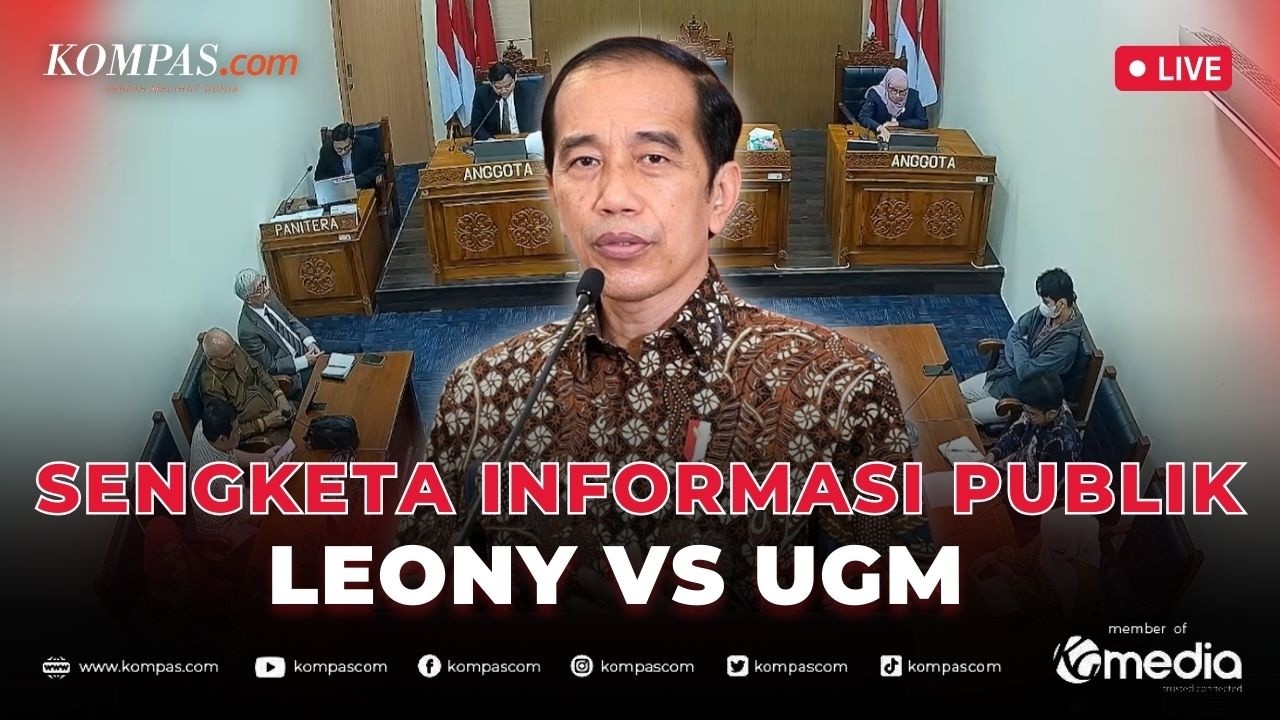 BREAKING NEWS - Putusan Sengketa Informasi Ijazah Jokowi, Leony Vs UGM