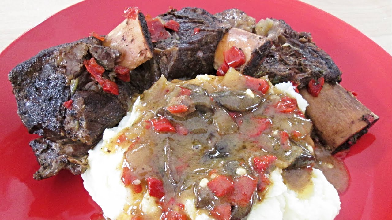 Beef Short Ribs with Gravy | Slow Cooker Recipe | PoorMansGourmet