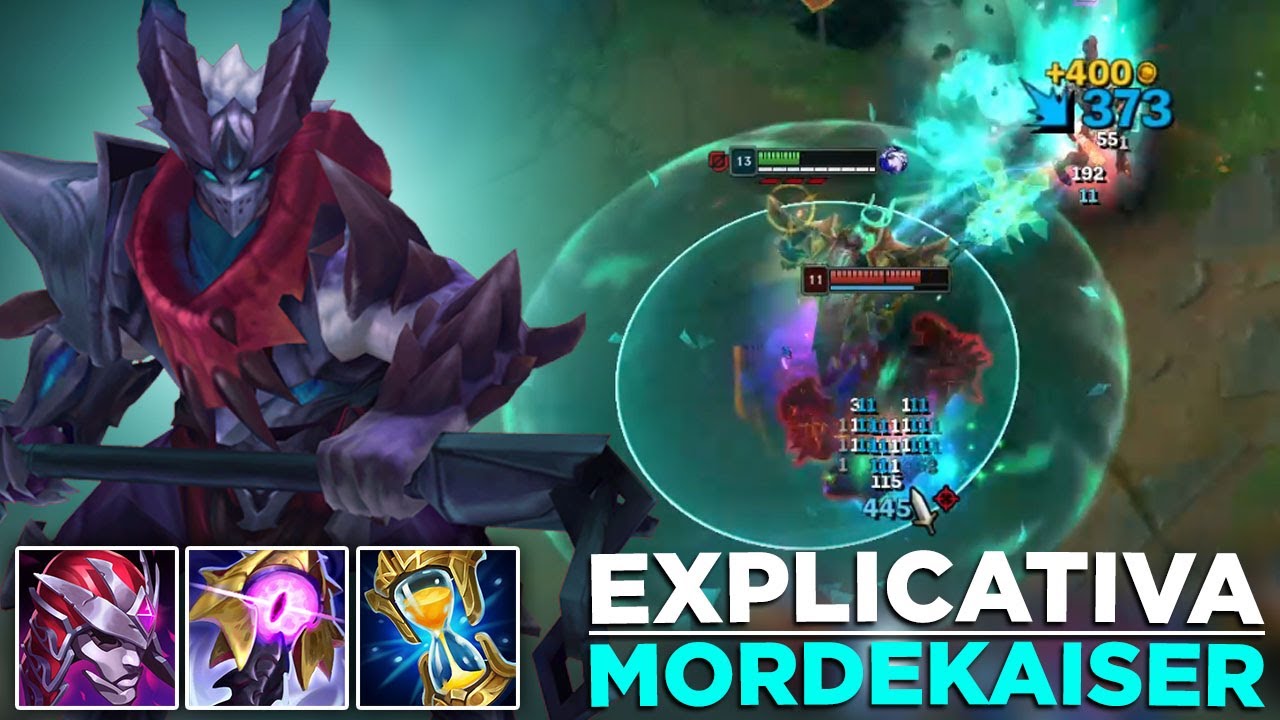 A EXPLICATIVA DE MORDEKAISER MAIS COMPLETA QUE VOCÊ VERÁ HOJE!