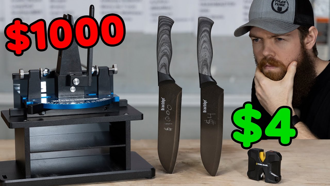$4 VS $1000 Knife Sharpener, Which One Is Better?