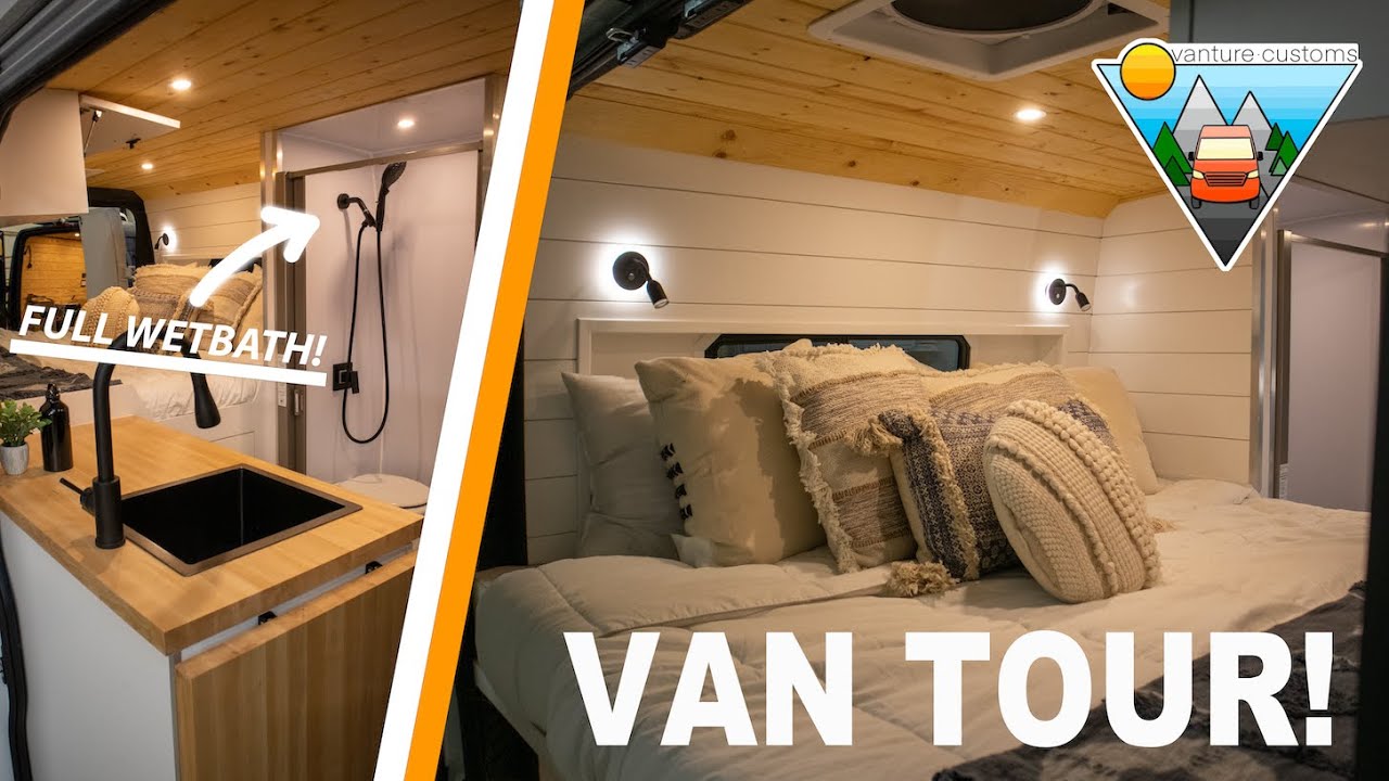 Vanture Customs | ProMaster 159 SHOWER VAN