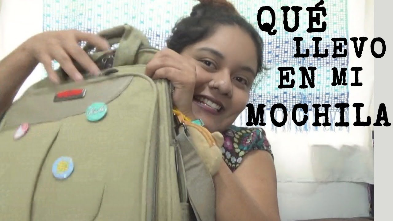 QUÉ HAY EN MI MOCHILA | Amaranta