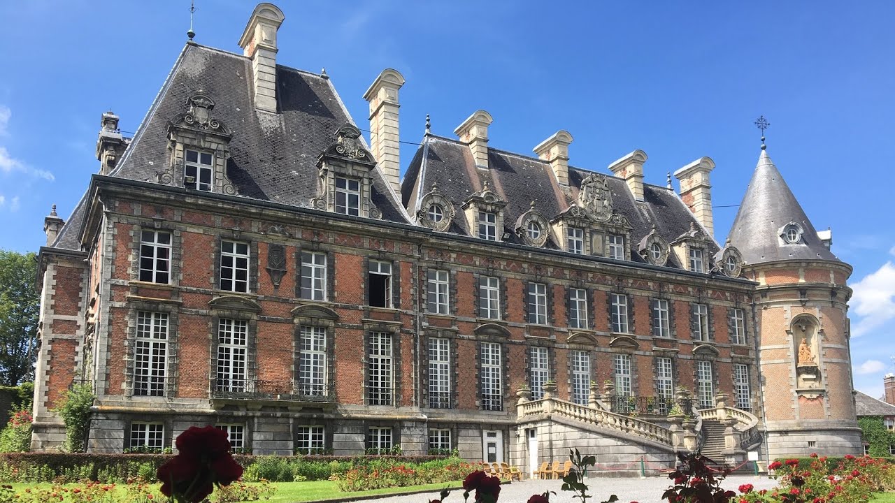 Drone au Château de Trélon !