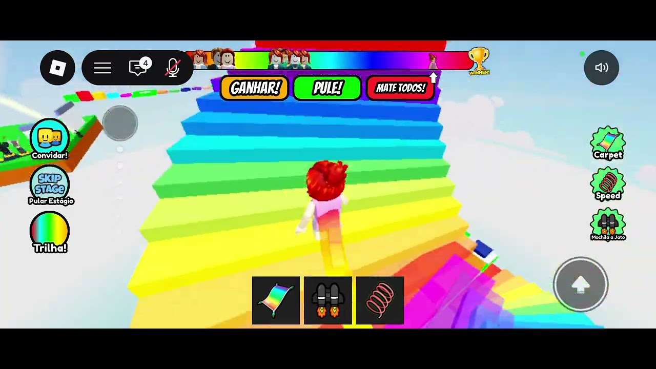 Jogando PARKOUR 🫟 tentando não morrer