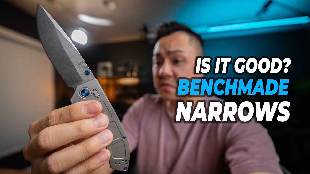 Thinnest Pocket Knife EVER?| Benchmade Narrows 748